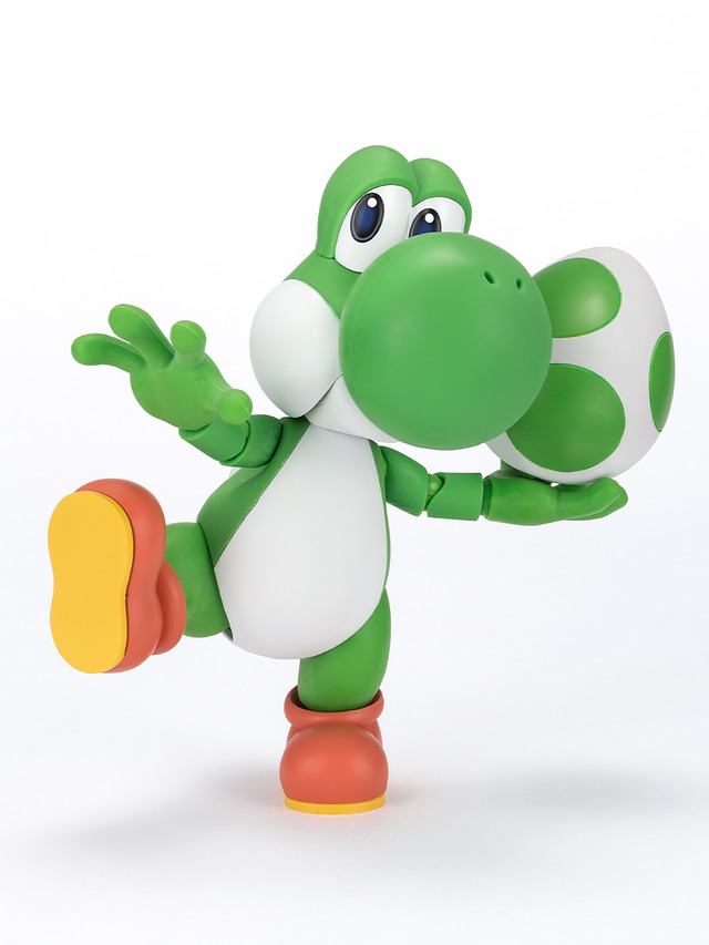 『スーパーマリオ』マリオやクッパたちがアクションフィギュアに！他キャラを背中に乗せられるヨッシーなど、全5種をラインナップ
