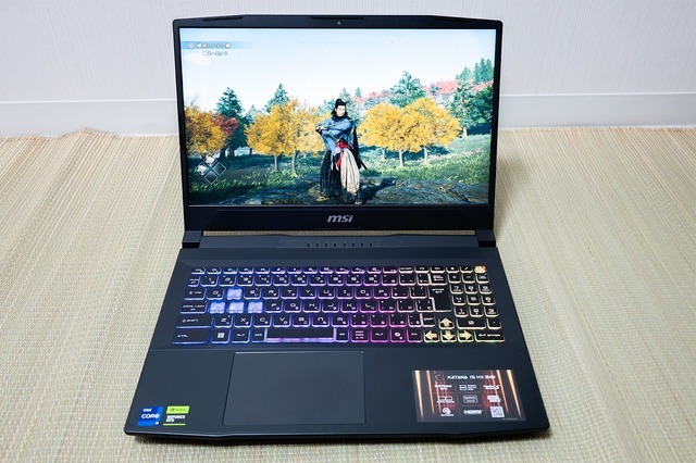 最新技術で研ぎ澄まされた名刀「MSI Katana 15HX B14Wシリーズ」を極めるために居合抜刀の達人に教えを乞う…“優れたゲーミングノート”と“優れた刀”は似ているのだ！