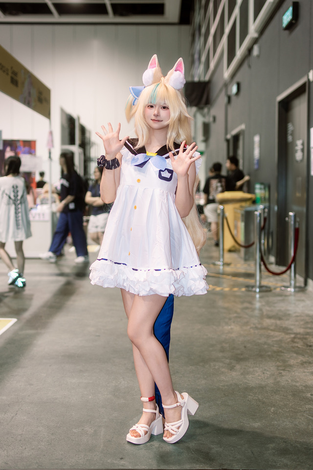VTuber「サバ・サメコ」／namyau藍幽（Instagram：blue_yau2.0）