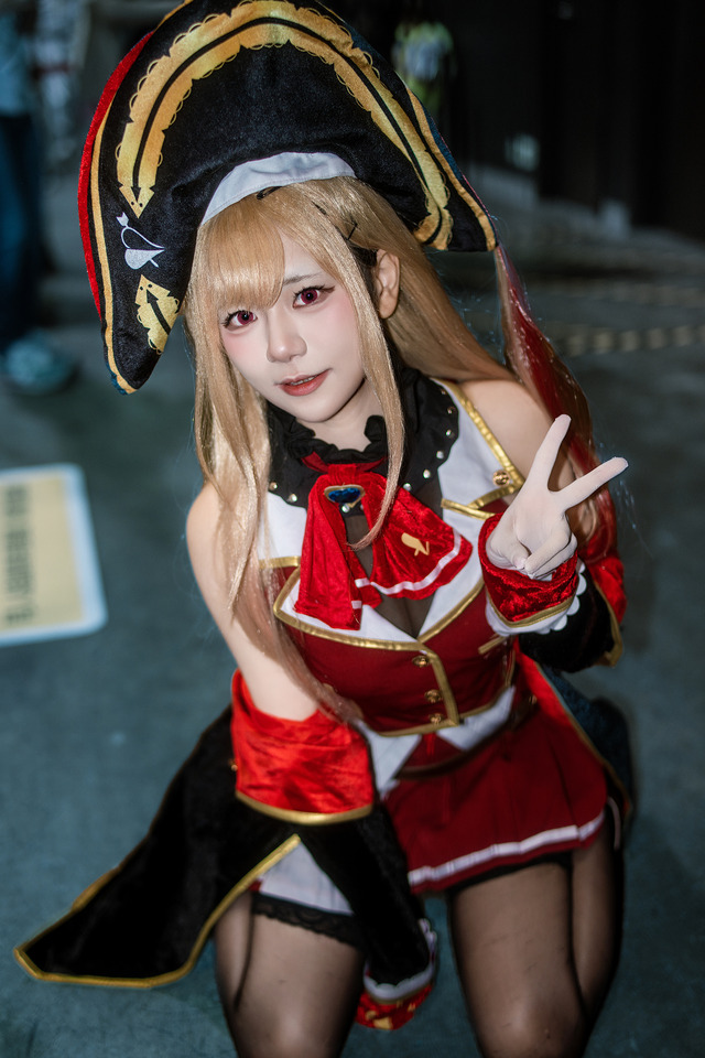 喜多川海夢（「ホロライブ」宝鐘マリンコラボ）「その着せ替え人形は恋をする」／namyau藍幽（Instagram：blue_yau2.0）