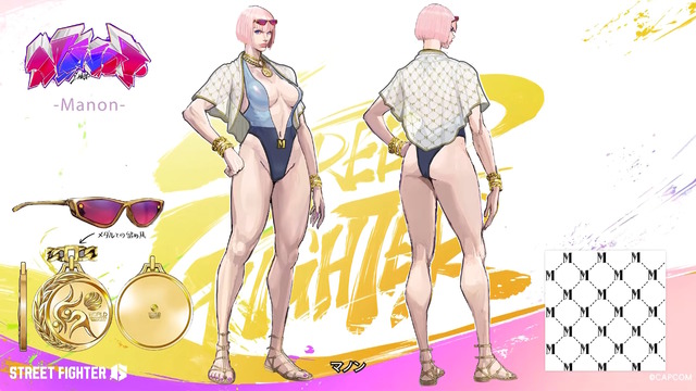 『スト6』キャミィの日焼け跡が眩しい…！春麗、A.K.I.までめっちゃセクシーな水着テーマ「Outfit 4」実機映像が公開