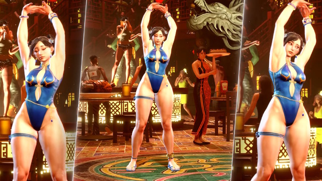 『スト6』キャミィの日焼け跡が眩しい…！春麗、A.K.I.までめっちゃセクシーな水着テーマ「Outfit 4」実機映像が公開