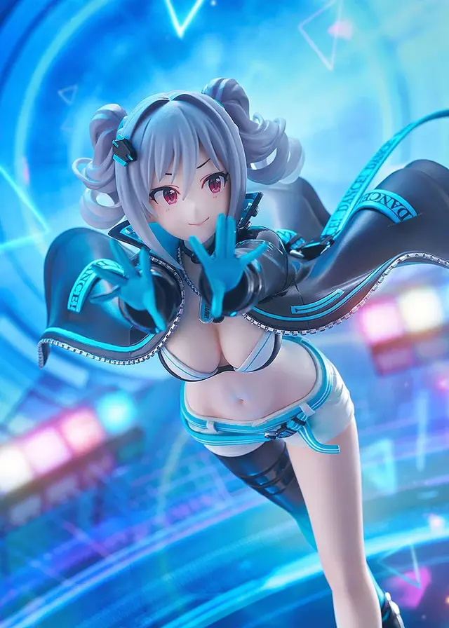 『デレマス』より「神崎蘭子」がセクシー＆クールなダンス衣装で立体化！ブラックライトを当てることで“青”の発光状態に