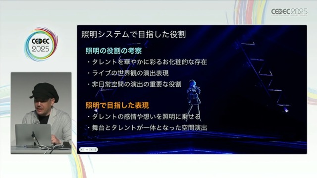 ホロライブのライブ公演はどうなってるの？実在感を大切にした照明演出システムや現場から見た視点を語る【CEDEC2025】