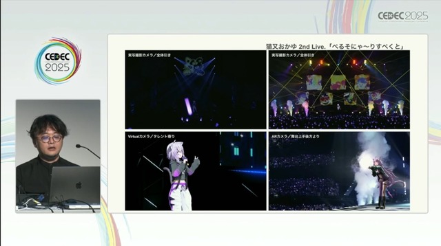 ホロライブのライブ公演はどうなってるの？実在感を大切にした照明演出システムや現場から見た視点を語る【CEDEC2025】