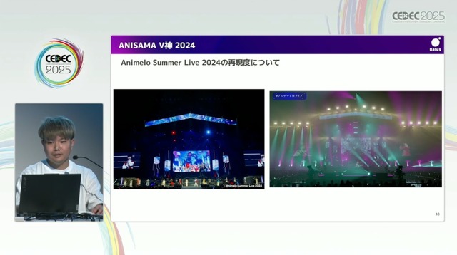 リアルとバーチャルが共存したライブの舞台裏…『ANISAMA V神 2024』からみるARシステムを使った音楽ライブのあり方【CEDEC2025】