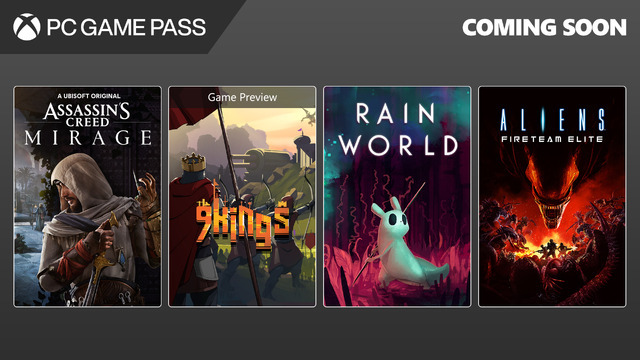 【Game Pass】『アサクリ ミラージュ』や『9 Kings』等8本登場予定―2025年8月中旬までのラインナップ公開
