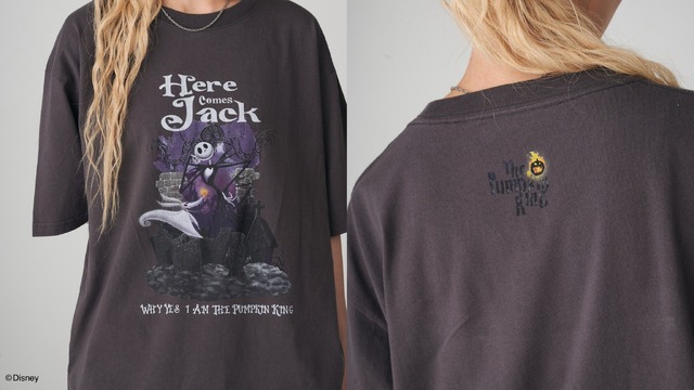 イベントや普段使いにも！大人も着やすい「ナイトメアー・ビフォア・クリスマス」Tシャツが発売