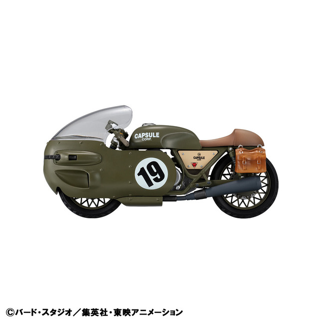 「ドラゴンボールZ」より「ブルマとバイク」の扉絵モチーフフィギュアが復刻！バイク本体ごと傾けて飾れる台座で躍動感バッチリ