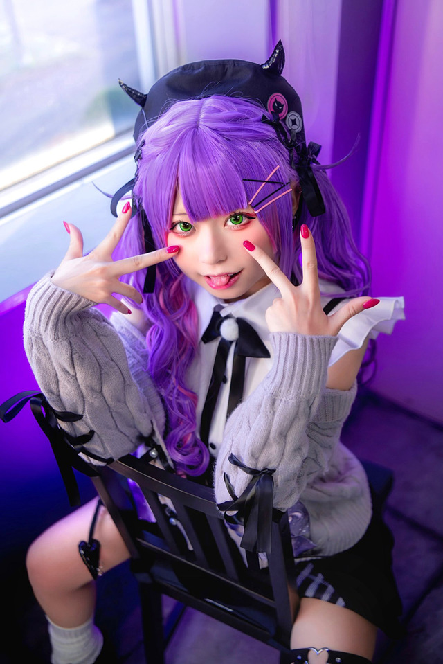 しほな（X：@shihonana_）、撮影：こへ（X：@Kohe_portrait）