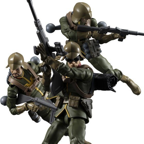 「ガンダム」可動フィギュア「G.M.G.」が抽選販売！アムロやシャア、一般兵士セット含む5商品で独自の世界観を楽しめる