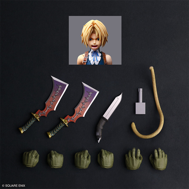 『FF9』主人公「ジタン・トライバル」がアクションフィギュア化！眼球の可動、両手に持てるメイジマッシャーなどで劇中様々なシーンを再現