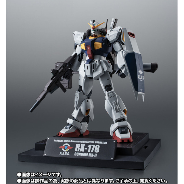 「ROBOT魂 ガンダムMk-II（エゥーゴ仕様）」が“Zガンダム40周年Ver.”で新登場！機体色やマーキングを調整、オリジナルのブックレットと専用台座も付属