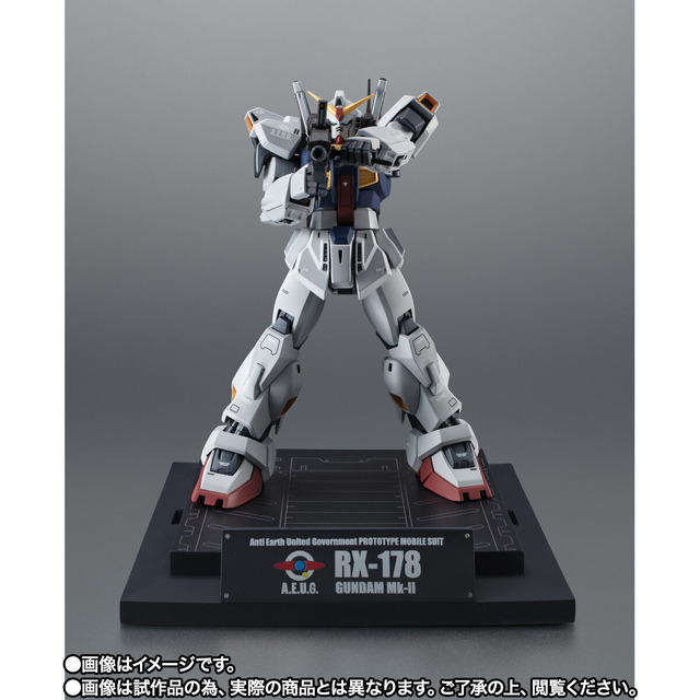 「ROBOT魂 ガンダムMk-II（エゥーゴ仕様）」が“Zガンダム40周年Ver.”で新登場！機体色やマーキングを調整、オリジナルのブックレットと専用台座も付属
