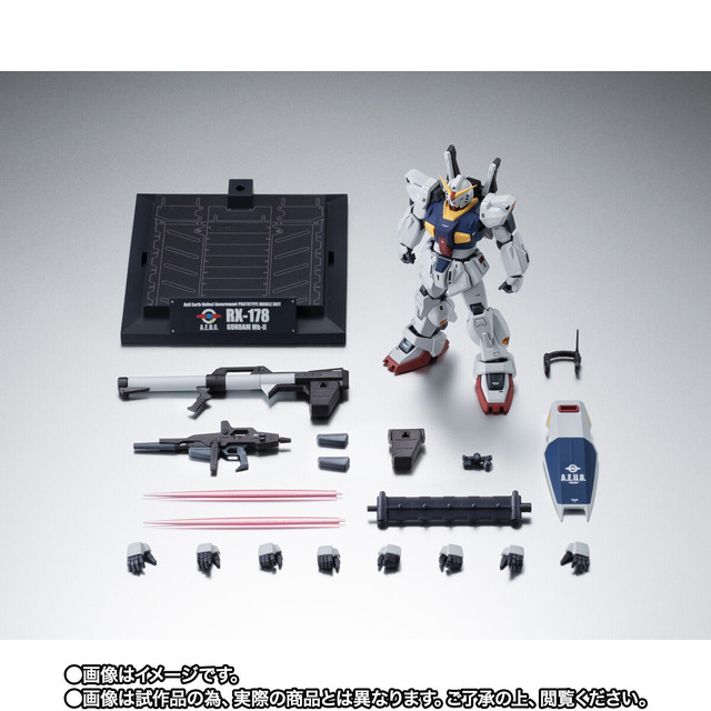 「ROBOT魂 ガンダムMk-II（エゥーゴ仕様）」が“Zガンダム40周年Ver.”で新登場！機体色やマーキングを調整、オリジナルのブックレットと専用台座も付属