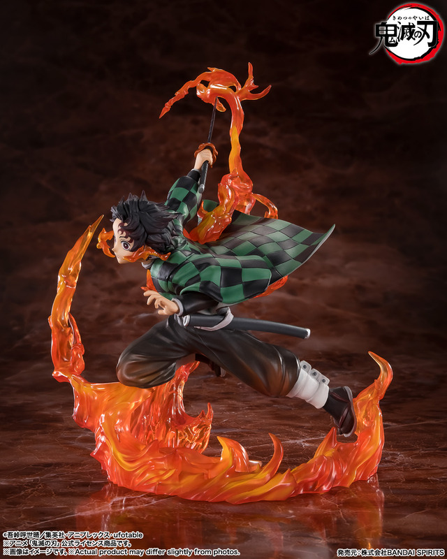 鬼滅の刃」フィギュアが発売！ヒノカミ神楽発動時の「竈門炭治郎
