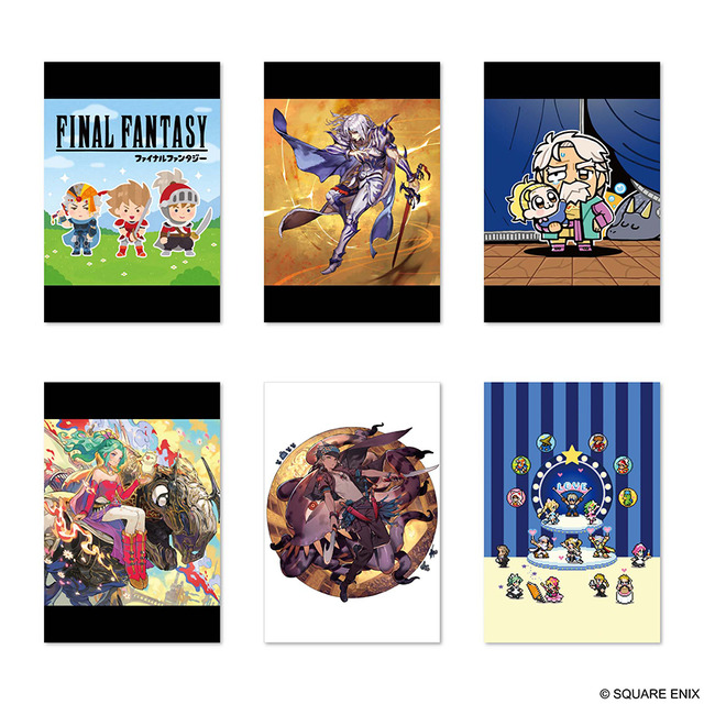 いらすとや、大川ぶくぶ氏ら『FF』好きイラストレーター5名による描き下ろし！『FF ピクセルリマスター』グッズが予約受付中