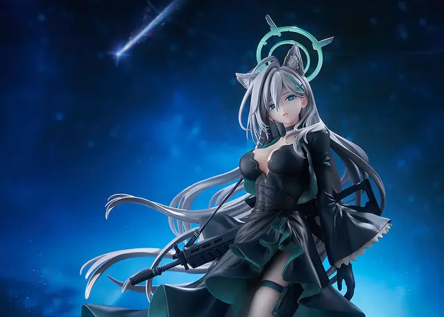『ブルアカ』もうひとりのシロコ「シロコ＊テラー」が1/7スケールフィギュア化！黒く艶やかなドレス、銀髪や冷たい眼差しと相まり儚く孤高な雰囲気に