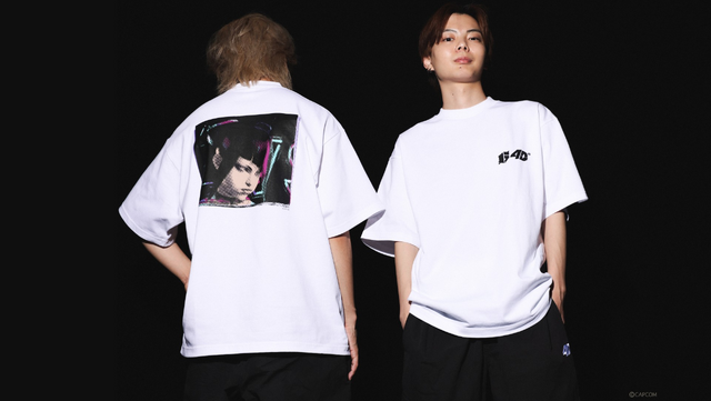 ジュリと豪鬼が超クール！アパレルブランド「4D®」×『スト6』コラボTシャツが発売決定