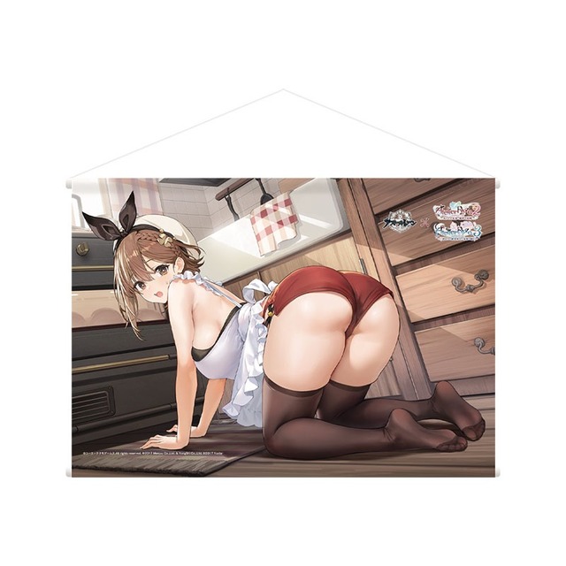ライザの着せ替えイラストも復刻！『アズレン』×『ユミアのアトリエ』コラボグッズ予約受付開始ータペストリー、クッションなど勢揃い
