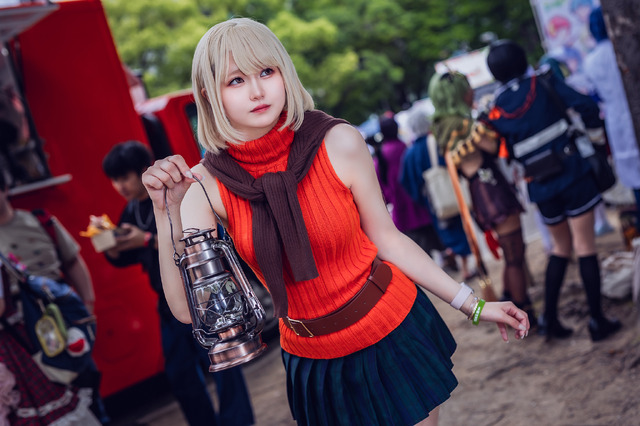 アシュリー・グラハム『バイオハザード4』／sena（X：@sena__pii）