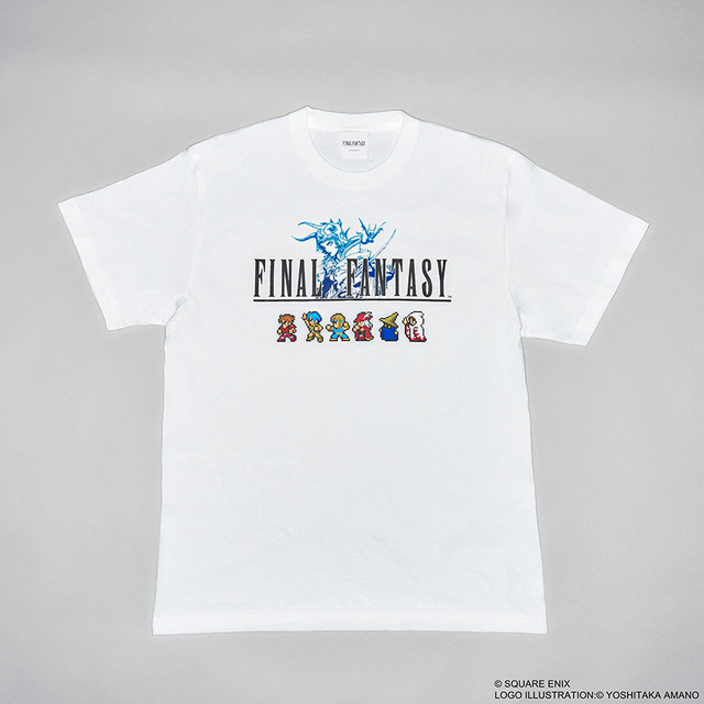 『FF』ゲーム開封前のワクワクする気持ちが蘇る！当時のパッケージ風梱包のTシャツや『VI』までのキャラクターグッズがラインナップ