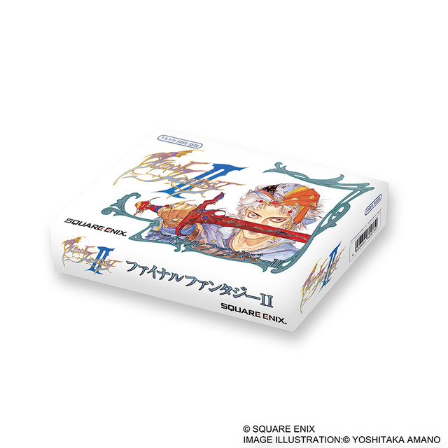 『FF』ゲーム開封前のワクワクする気持ちが蘇る！当時のパッケージ風梱包のTシャツや『VI』までのキャラクターグッズがラインナップ