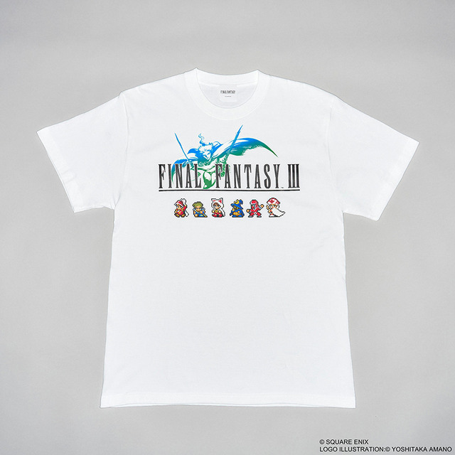 『FF』ゲーム開封前のワクワクする気持ちが蘇る！当時のパッケージ風梱包のTシャツや『VI』までのキャラクターグッズがラインナップ