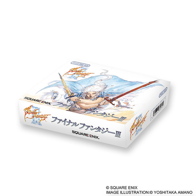 『FF』ゲーム開封前のワクワクする気持ちが蘇る！当時のパッケージ風梱包のTシャツや『VI』までのキャラクターグッズがラインナップ
