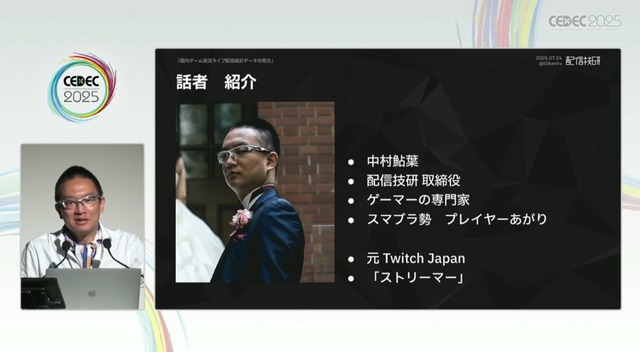国内のゲーム実況＆ライブ配信を統計データから見る―実況の約8割は、専門チャンネルである！？【CEDEC2025】