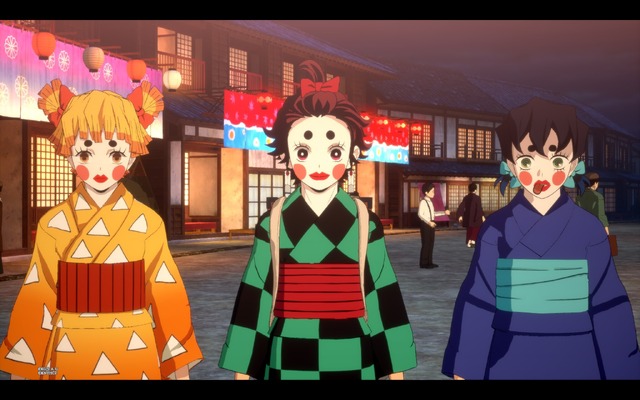 『鬼滅の刃 ヒノカミ血風譚2』遊郭編の“残念すぎる”化粧は？ 炭治郎の“嘘つき顔”は？ あの変顔が3Dモデルでどう表現されたのかご紹介【フォトレポ】