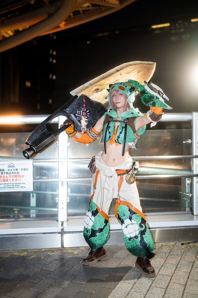 チャタ装備＋ボーンブレイド『モンスターハンターワイルズ』／たんぬ。（X：@tannuuu0742）