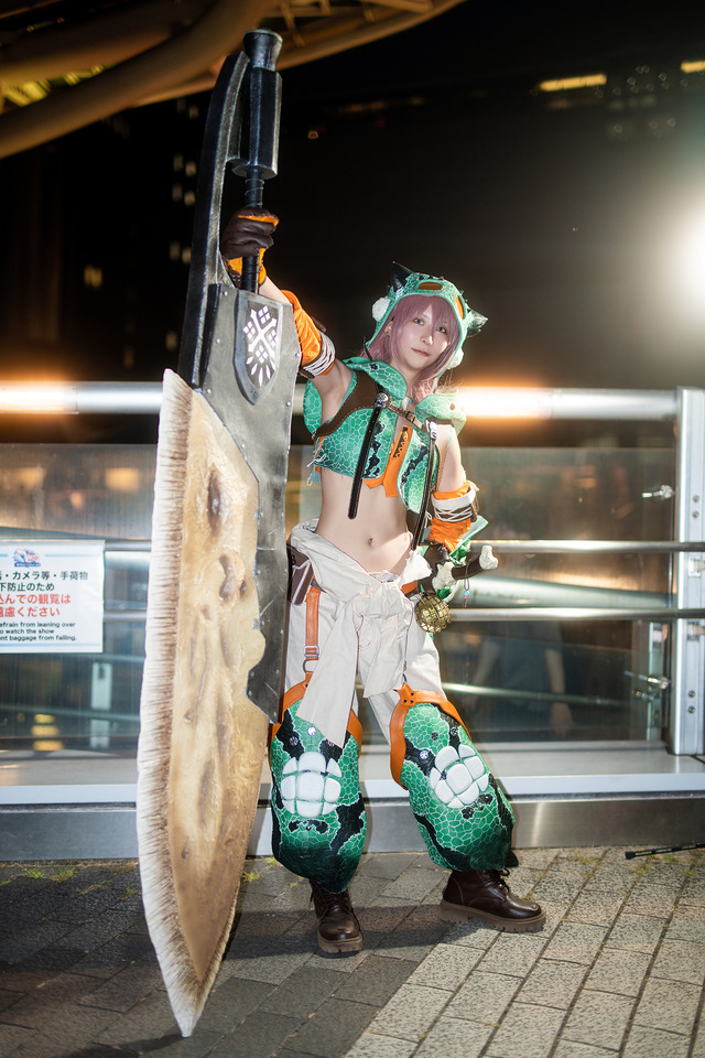 チャタ装備＋ボーンブレイド『モンスターハンターワイルズ』／たんぬ。（X：@tannuuu0742）