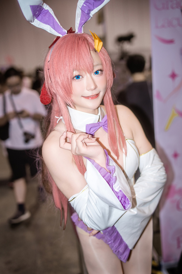 ラクス・クライン（バニーガールver.）「機動戦士ガンダムSEED」／Grace Kaori W（Instagram：gracekirara）
