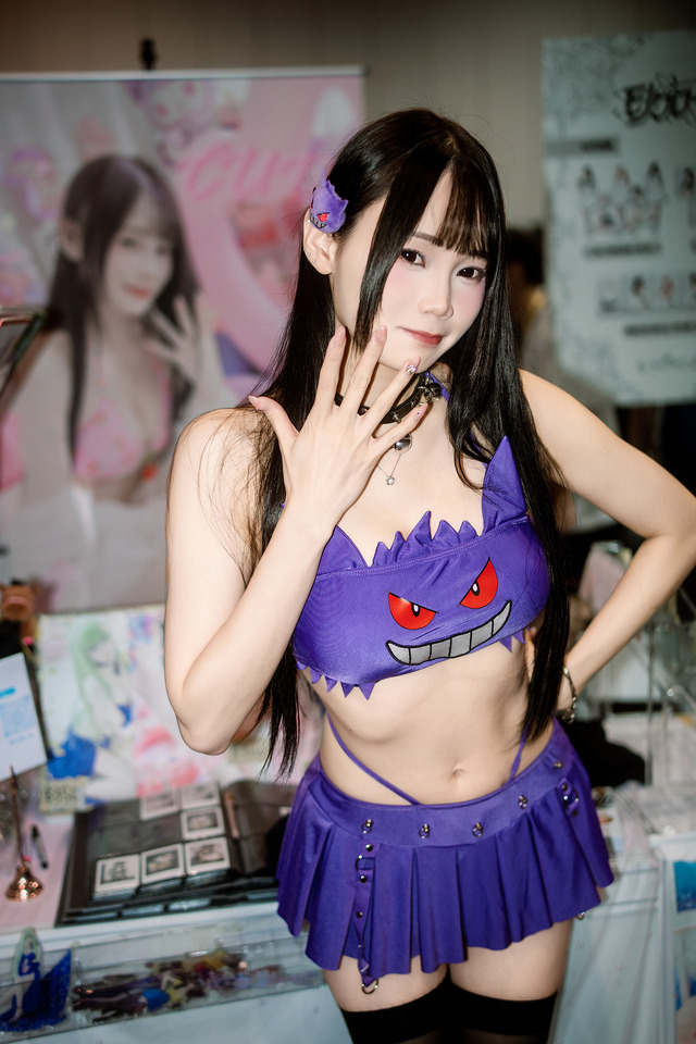 ゲンガー(擬人化)『ポケットモンスター』/CU Una 張芷璇(Instagram:cu_una_)