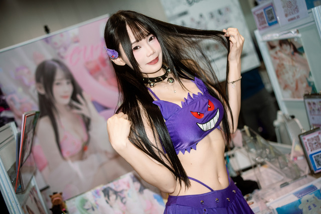 ゲンガー(擬人化)『ポケットモンスター』/CU Una 張芷璇(Instagram:cu_una_)