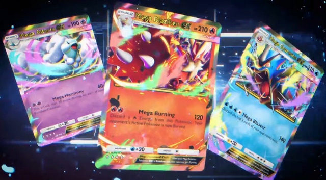 『ポケポケ』にメガシンカポケモンが参戦！「メガギャラドスex 」「メガバシャーモex」「メガチルタリスex」らがお披露目