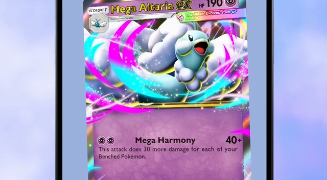『ポケポケ』にメガシンカポケモンが参戦！「メガギャラドスex 」「メガバシャーモex」「メガチルタリスex」らがお披露目