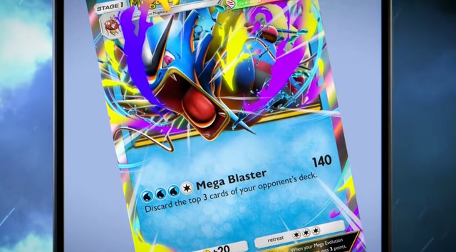 『ポケポケ』にメガシンカポケモンが参戦！「メガギャラドスex 」「メガバシャーモex」「メガチルタリスex」らがお披露目