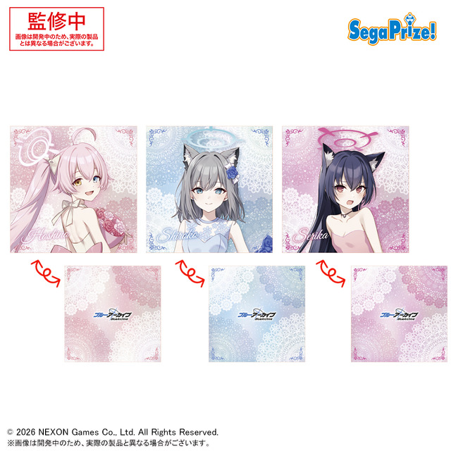 『ブルアカ』新作プライズ情報が公開！「ホシノ」らフィギュアをはじめ、ペロロクッションなどさまざなアイテムを続々展開