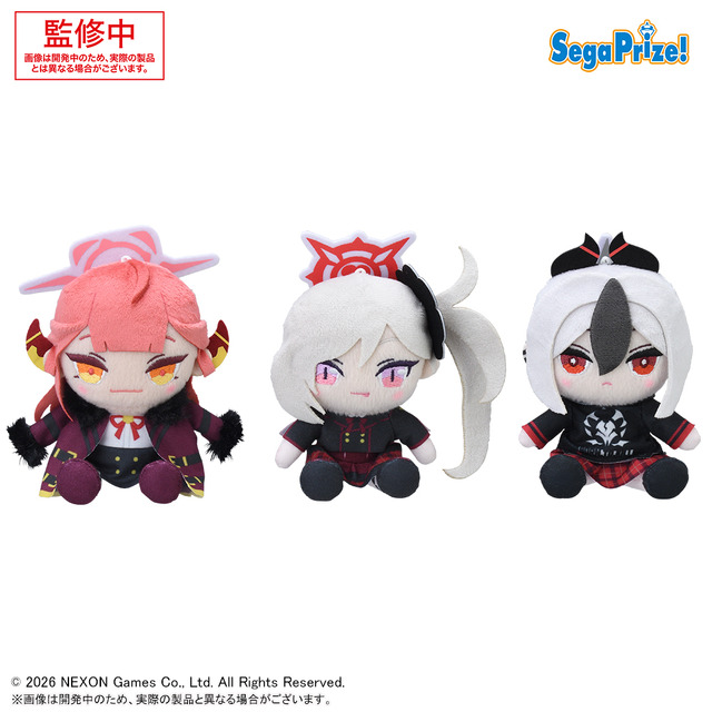 『ブルアカ』新作プライズ情報が公開！「ホシノ」らフィギュアをはじめ、ペロロクッションなどさまざなアイテムを続々展開