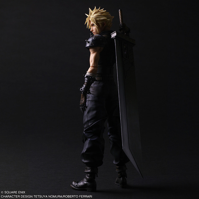 『FF7 リバース』より「クラウド・ストライフ」新作アクションフィギュアが予約受付中！バスターソードや“黒マテリア”でさまざまなシーンを再現