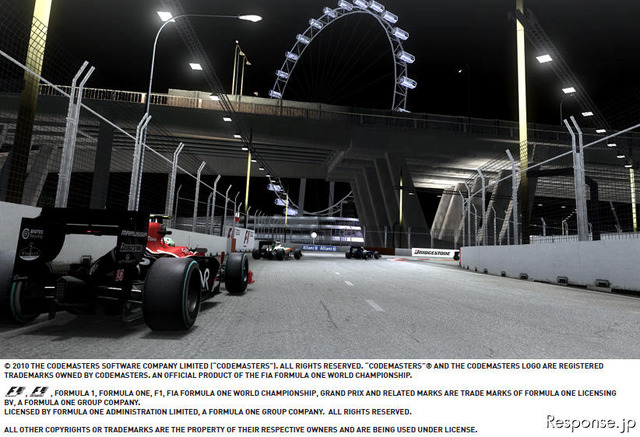 F1 2010完成披露発表会 F1 2010（※写真はすべて開発中のもの）