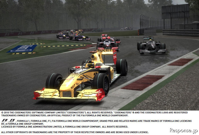 F1 2010完成披露会 F1 2010（※写真はすべて開発中のもの）