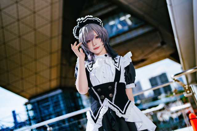 「魔法メイドカフェ  マジカルロリポップ」メイド服（本人デザイン）／月海つくね（X：@XaiabP）