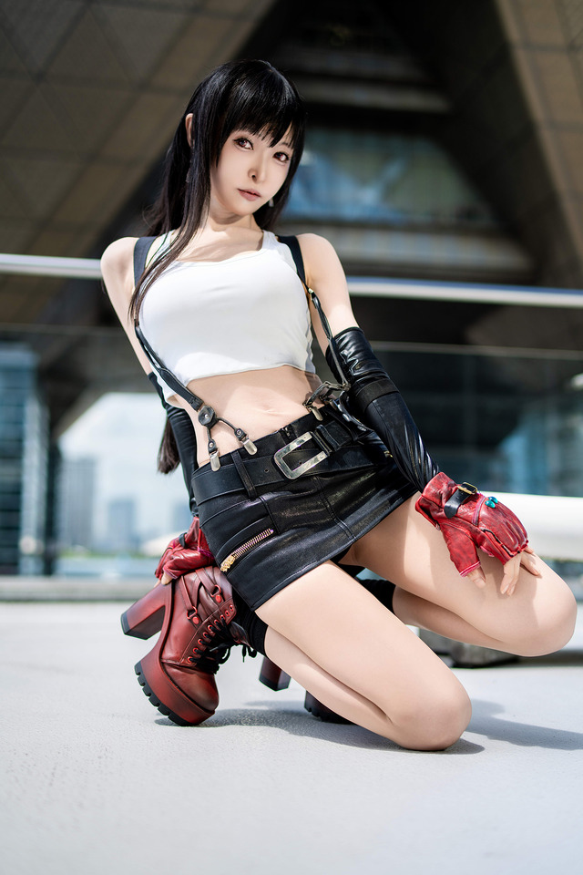 ティファ『ファイナルファンタジーVII』／まゆろん（X：@mayu_ronne）