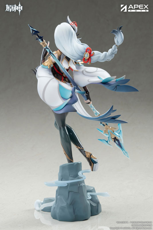 シースルーからのぞくおへそ！『原神』より「申鶴」1/7スケールフィギュアが予約受付中ー初回特典にはキャライメージブレスレットが付属