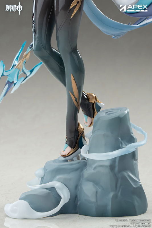 シースルーからのぞくおへそ！『原神』より「申鶴」1/7スケールフィギュアが予約受付中ー初回特典にはキャライメージブレスレットが付属