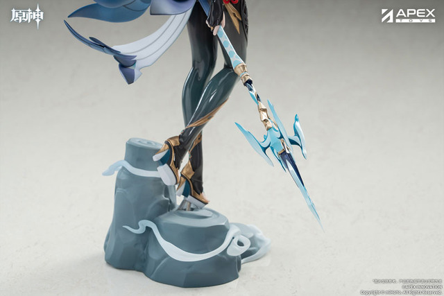 シースルーからのぞくおへそ！『原神』より「申鶴」1/7スケールフィギュアが予約受付中ー初回特典にはキャライメージブレスレットが付属