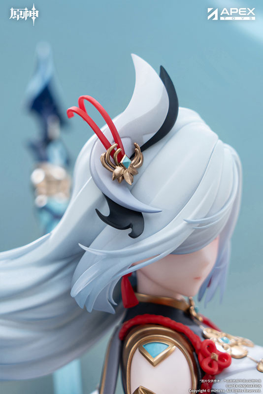 シースルーからのぞくおへそ！『原神』より「申鶴」1/7スケールフィギュアが予約受付中ー初回特典にはキャライメージブレスレットが付属